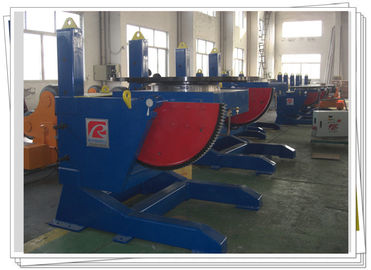 Tilting Pipe Rotary Welding Positioners Adjustable With Slewing Bearing
