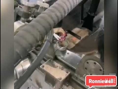 لوله کوچک داخل طولی یکسان و جوش درز دایره‌ای