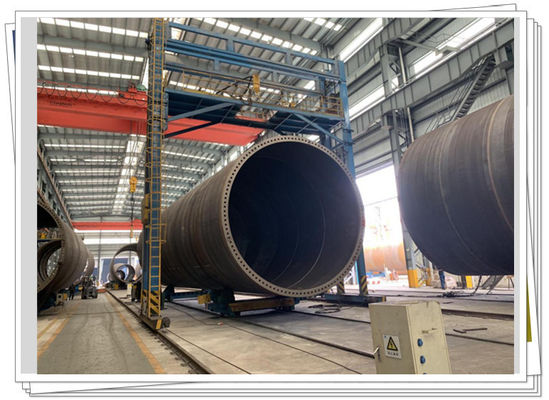 Tubular Tower Column SAW Welding Manipulator 5m درز طولی خارجی