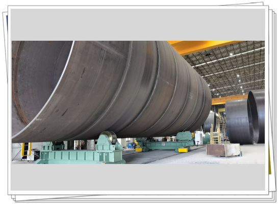 تراورس 700T Bullet Tank Turning Roll 10m LPG Vessel Weldel Weldel Rotator کنترل از راه دور